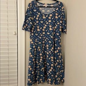 Lularoe Nicole dress 3xl brand new with tags